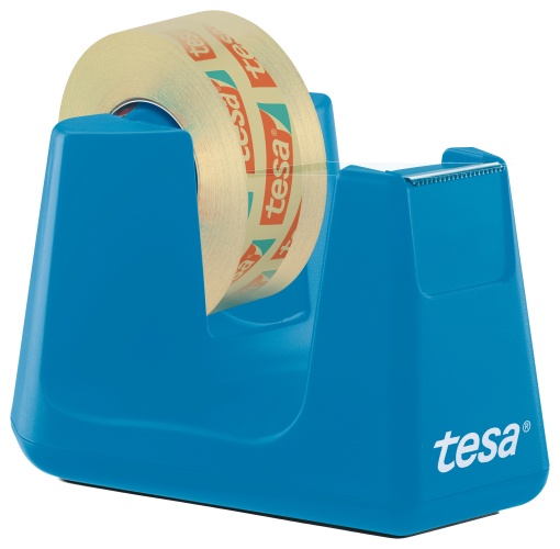 Desenrolador de Secretária TESA Easy Cut SMART + 4 Fitas Tesafilm 19mmx33m Azul