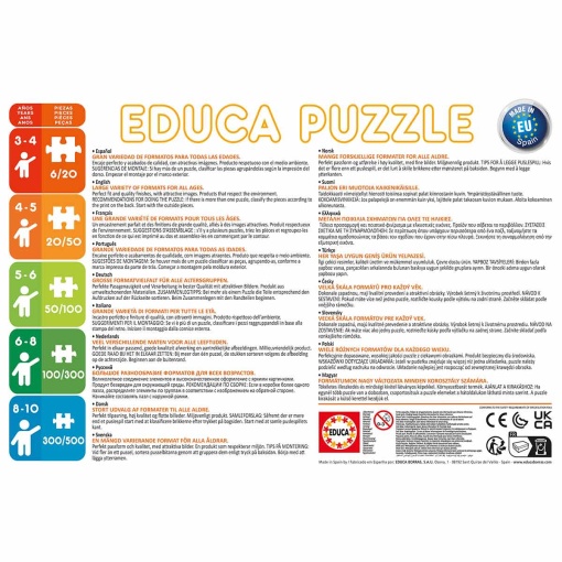 EDUCATIONAL 100-piece puzzle - underwater selfie