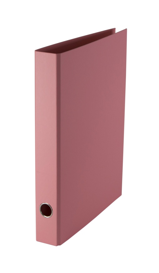 Pasta de Arquivo CARTONEX A4 Comercial lombada de 40mm 2 Argolas Rosa Pastel