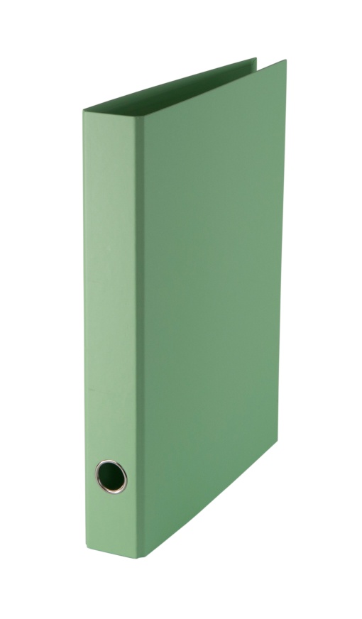 Pasta de Arquivo CARTONEX A4 Comercial lombada de 40mm 2 Argolas Verde Pastel