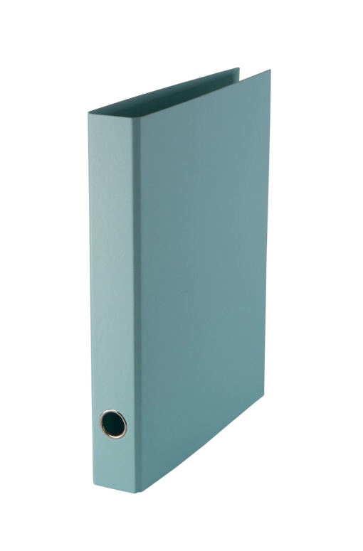 Pasta de Arquivo CARTONEX A4 Comercial lombada de 40mm 2 Argolas Azul Pastel