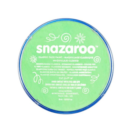 Pintura Facial SNAZAROO Clássico Verde Pálido 18ml