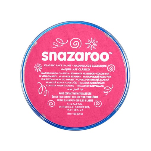 Pintura Facial SNAZAROO Clássico Rosa Fúcsia 18ml