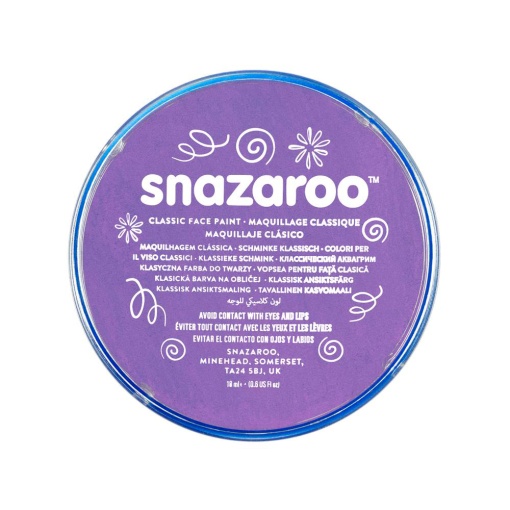 Pintura Facial SNAZAROO Clássico Lilás 18ml