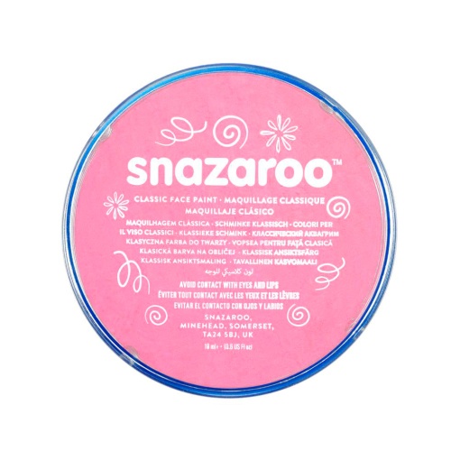 Pintura Facial SNAZAROO Clássico Rosa Pálido 18ml