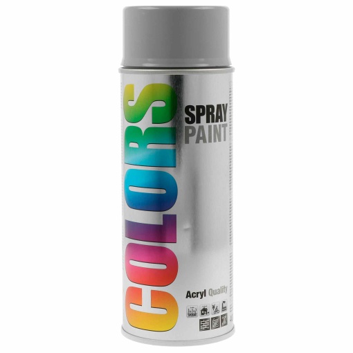 Tinta Spray Acrílica COLORS Cinza RAL 7042 400ml