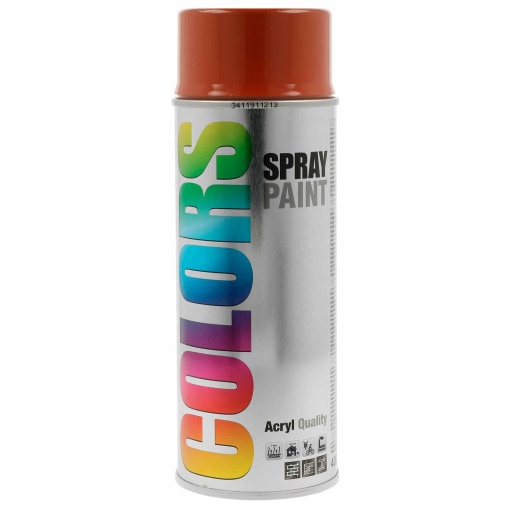 Tinta Spray Acrílica COLORS Castanho RAL 8004 400ml