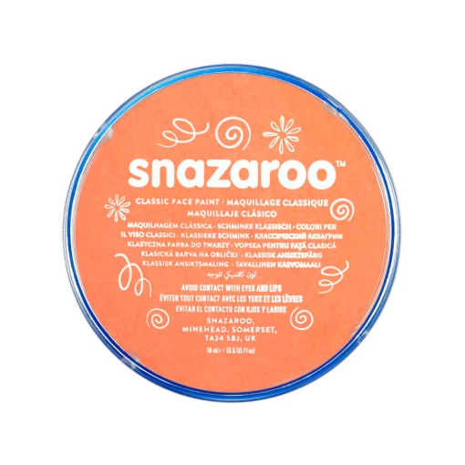 Pintura Facial SNAZAROO Clássico Damasco 18ml