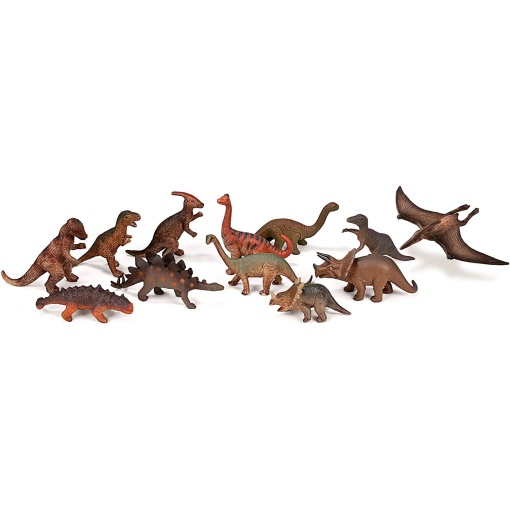 Dinossauros MINILAND 12 unidades