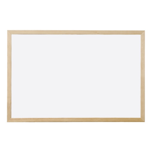 Quadro Branco com Aro Madeira 60x40