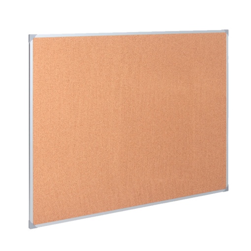 Quadro de Cortiça com Aro de Alumínio 60x90cm Lightboard