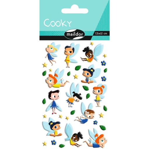 Autocolantes MAILDOR Cooky 3D fadas