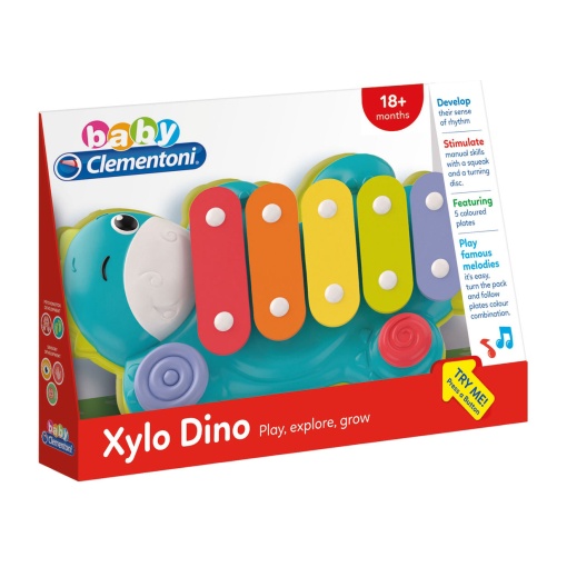 Xilofone Dinossauro Xilodino CLEMENTONI Baby