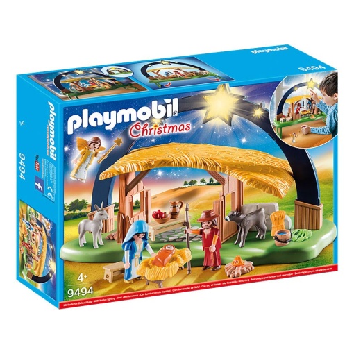 PLAYMOBIL CHRISTMAS PRESEPIO COM LUZ 9494