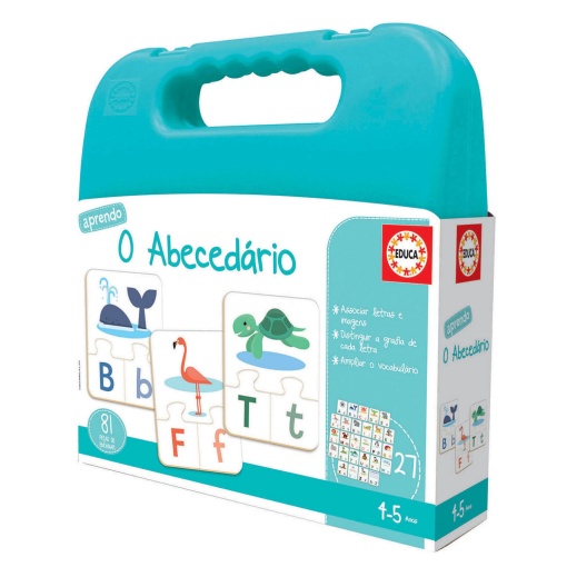 Maleta Aprendo o Abecedário EDUCA Educativos