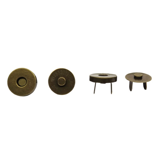 Botão Magnético 18mm Bronze