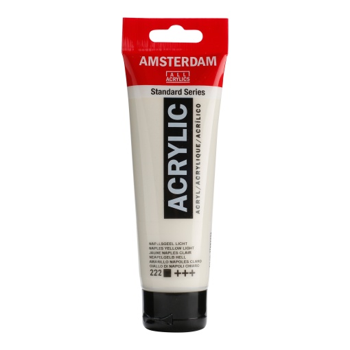Tinta Acrílica AMSTERDAM Nápoles Claro 222 120ml