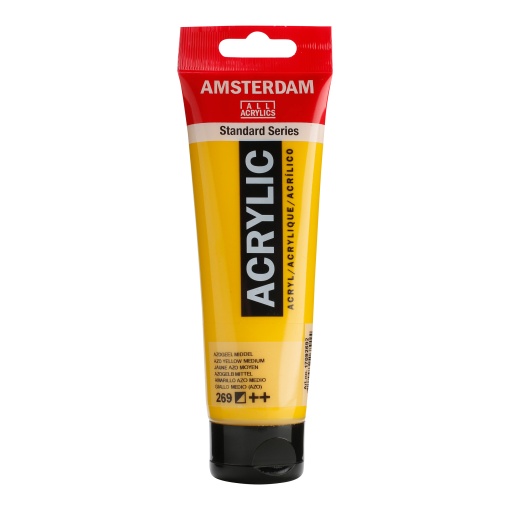 Tinta Acrílica AMSTERDAM Aço Médio 269 120ml