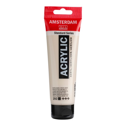 Tinta Acrílica AMSTERDAM Nápoles Avermelhado Claro 292 120ml