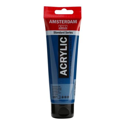 Tinta Acrílica AMSTERDAM Azul Esverdeado 557 120ml