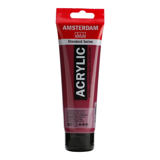 Tinta Acrílica AMSTERDAM Violeta Avermelhado Permanente 567 120ml