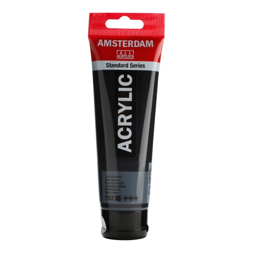 Tinta Acrílica AMSTERDAM Preto Petróleo 702 120ml