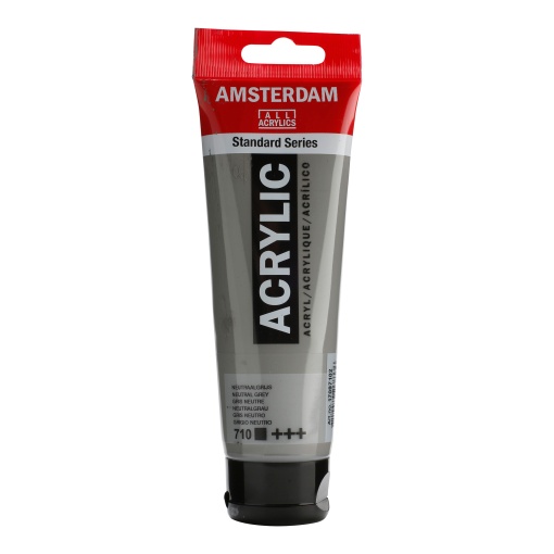 Tinta Acrílica AMSTERDAM Cinza Neutro 710 120ml