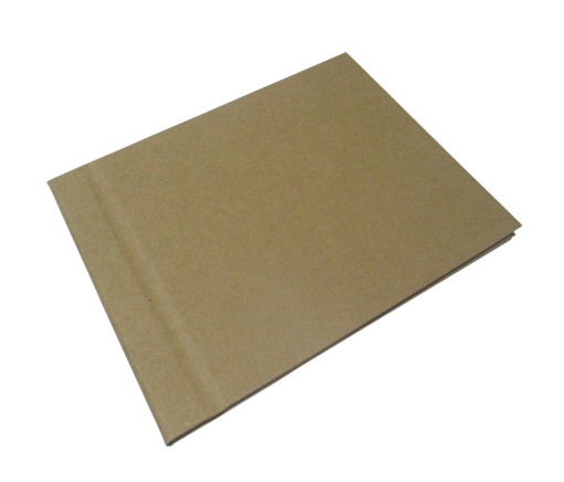 Livro de Honra 18x23,5cm Horizontal 25 folhas Kraft SIMPLY
