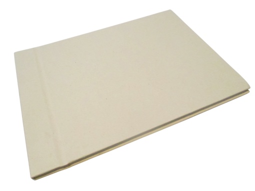 Livro de Honra A4 Horizontal 25 folhas Nature Ostra SIMPLY