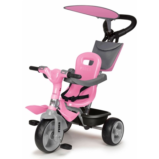 Triciclo Baby Plus Music Rosa FEBER FAMOSA
