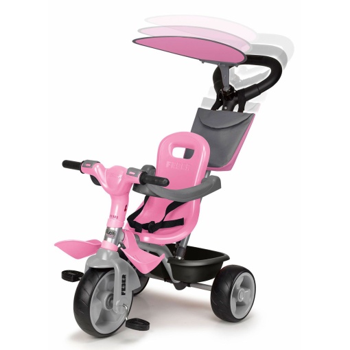 Triciclo Baby Plus Music rosa FEBER Famosa