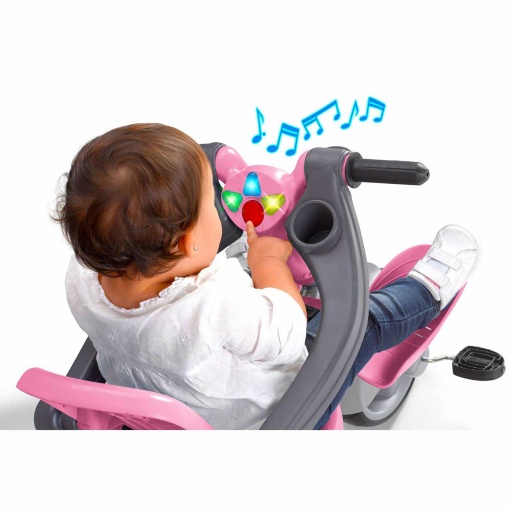Triciclo Baby Plus Music rosa FEBER Famosa