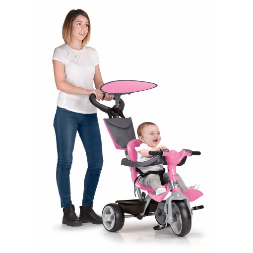 Triciclo Baby Plus Music rosa FEBER Famosa
