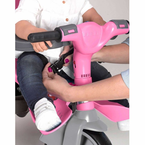 Triciclo Baby Plus Music rosa FEBER Famosa