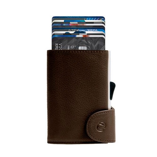 Porta-cartões C-SECURE XL Castanho