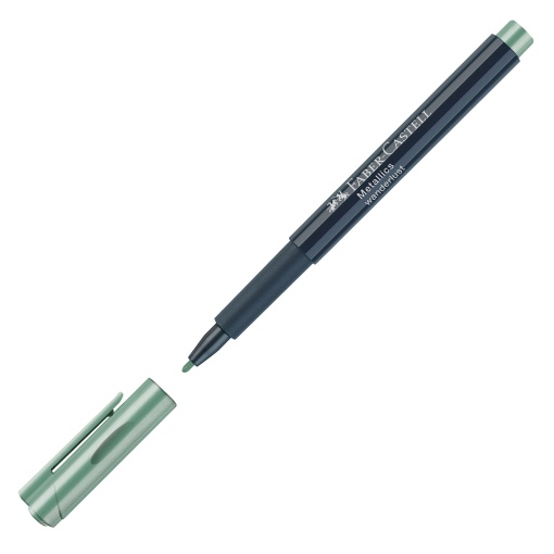 Faber-Castell Creative Studio metallic marker, green.