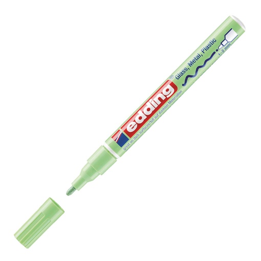 Marcador EDDING 751 1-2mm verde pastel