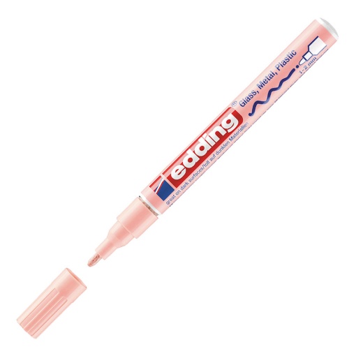Marcador EDDING 751 1-2mm rosa pastel