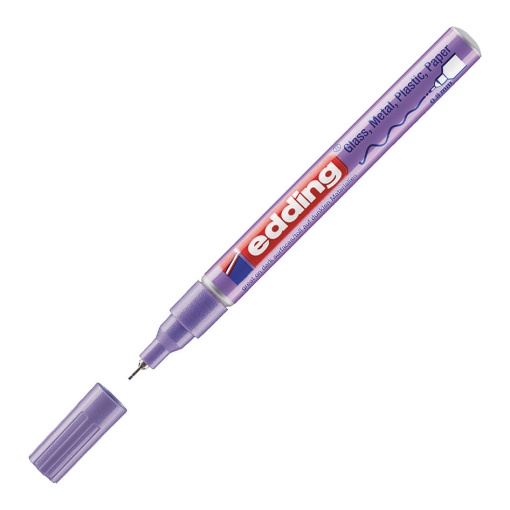 Marcador EDDING 780 0,8mm violeta metálico