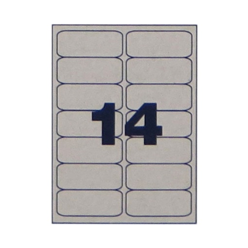 Etiquetas A4 99,1x38,1mm branco 100 folhas MULTI 3 - 1400 unidades