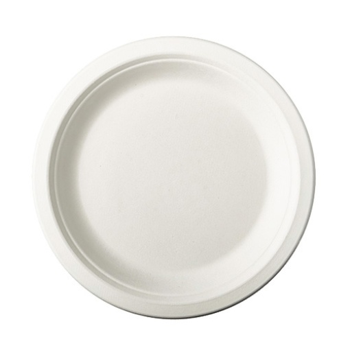 Prato em Cana de Açúcar Descartável 18cm (12 unidades) PAPSTAR