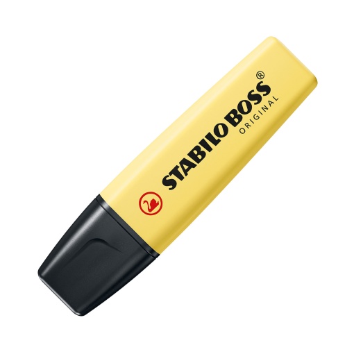 Sublinhador STABILO Boss Original Pastel Amarelo 144