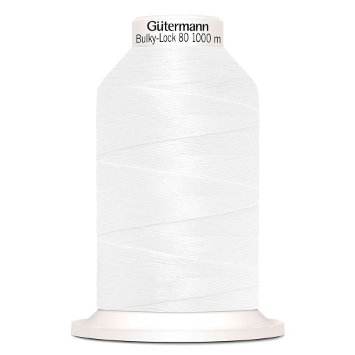 Linha de Costura GUTERMANN Over/bulky Lock 1000m Branco 800