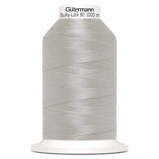 Linha de Costura GUTERMANN Over/bulky Lock 1000m Cinza Claro 38