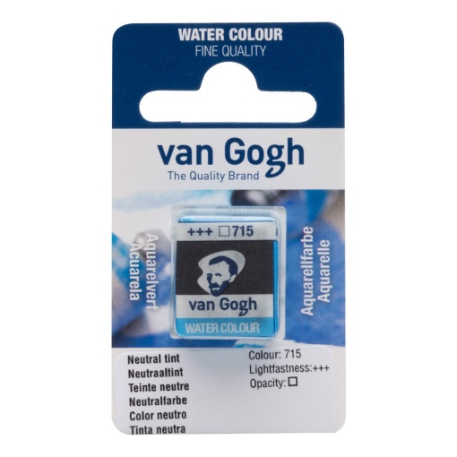 Aguarela em Pastilha TALENS VAN GOGH Neutra 715