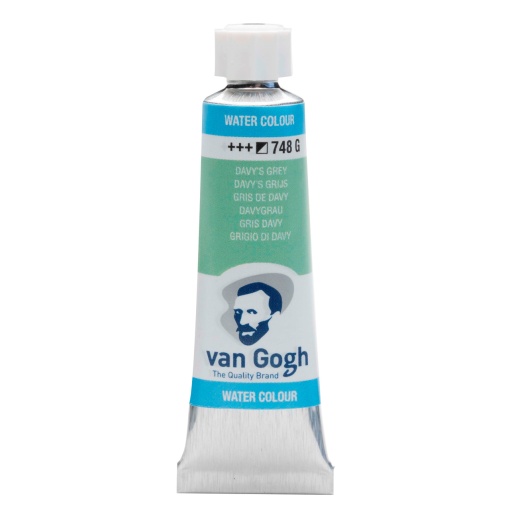 Aguarela em tubo TALENS VAN GOGH Cinza Davy 748 10ml