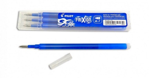 Recarga para Esferográfica Apagável PILOT Frixion Azul M com 3