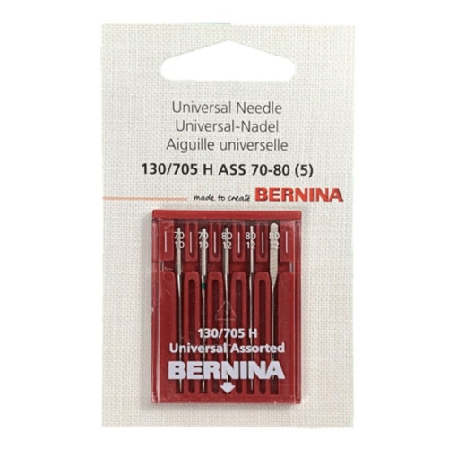 Agulha para máquina BERNINA N.70-80 com 5 unidades