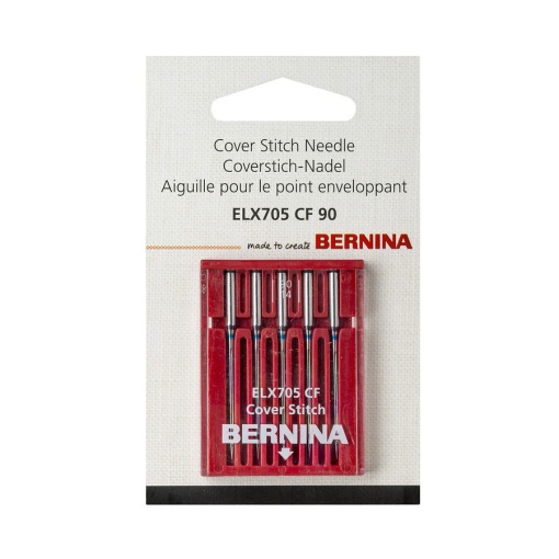 Agulha para máquina BERNETTE nº 90 cover - 5 unidades