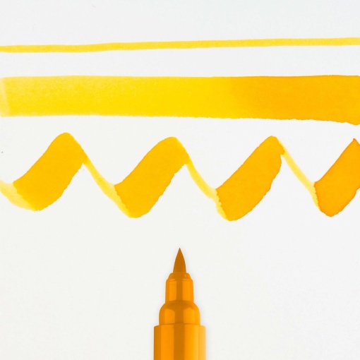 ECOLINE Talens watercolor brush pen dark yellow 202